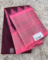 Gadwal Pattu with Big Kanchi Border Saree