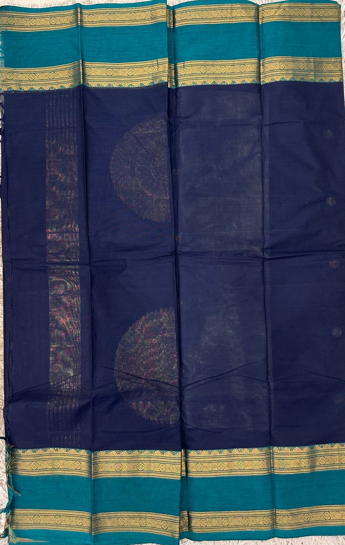 Kanchi Cotton Sarees with Heavy Pallu