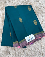 Kanchi Pattu Border Less Sarees