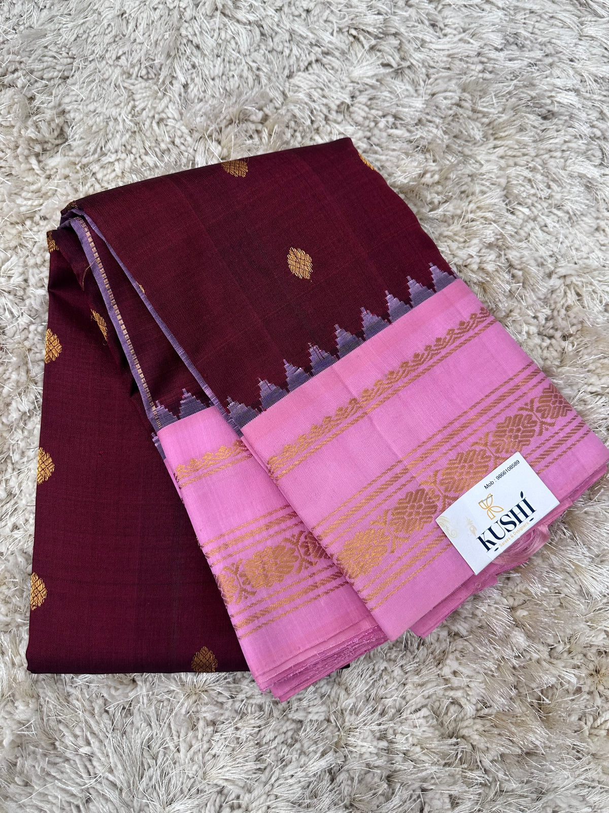 Gadwal Pattu Traditional Kanchi Border Sarees