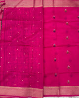 Munga Fancy Saree with Patola Pallu