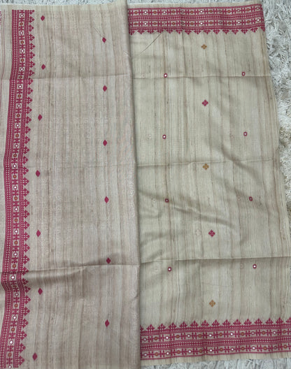 Fancy tussure weaving sarees