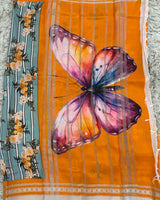 Mangalgiri digital print sarees