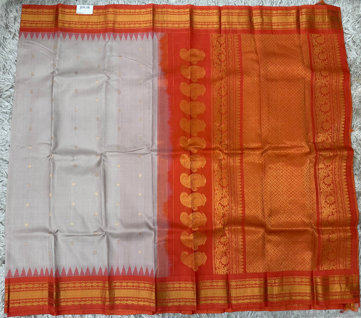 Gadwal Pattu Traditional Kanchi Border Sarees
