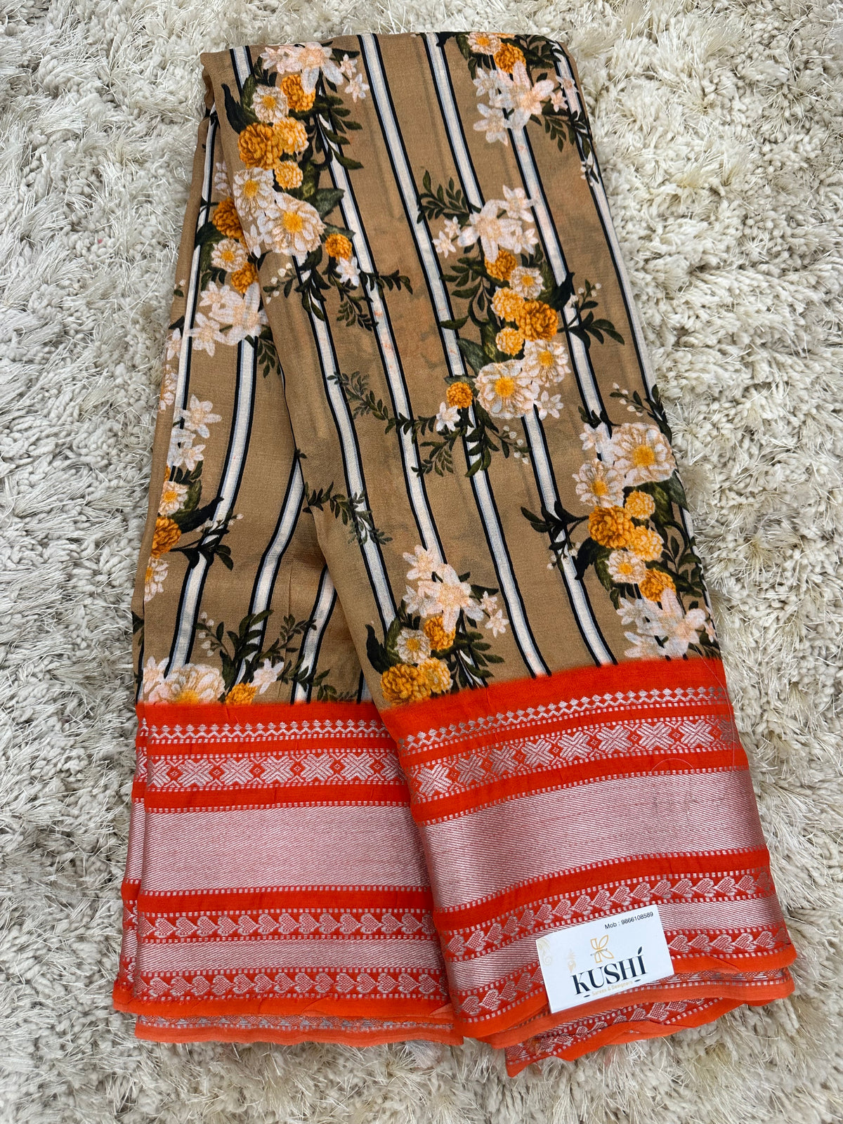 Mangalgiri digital print sarees