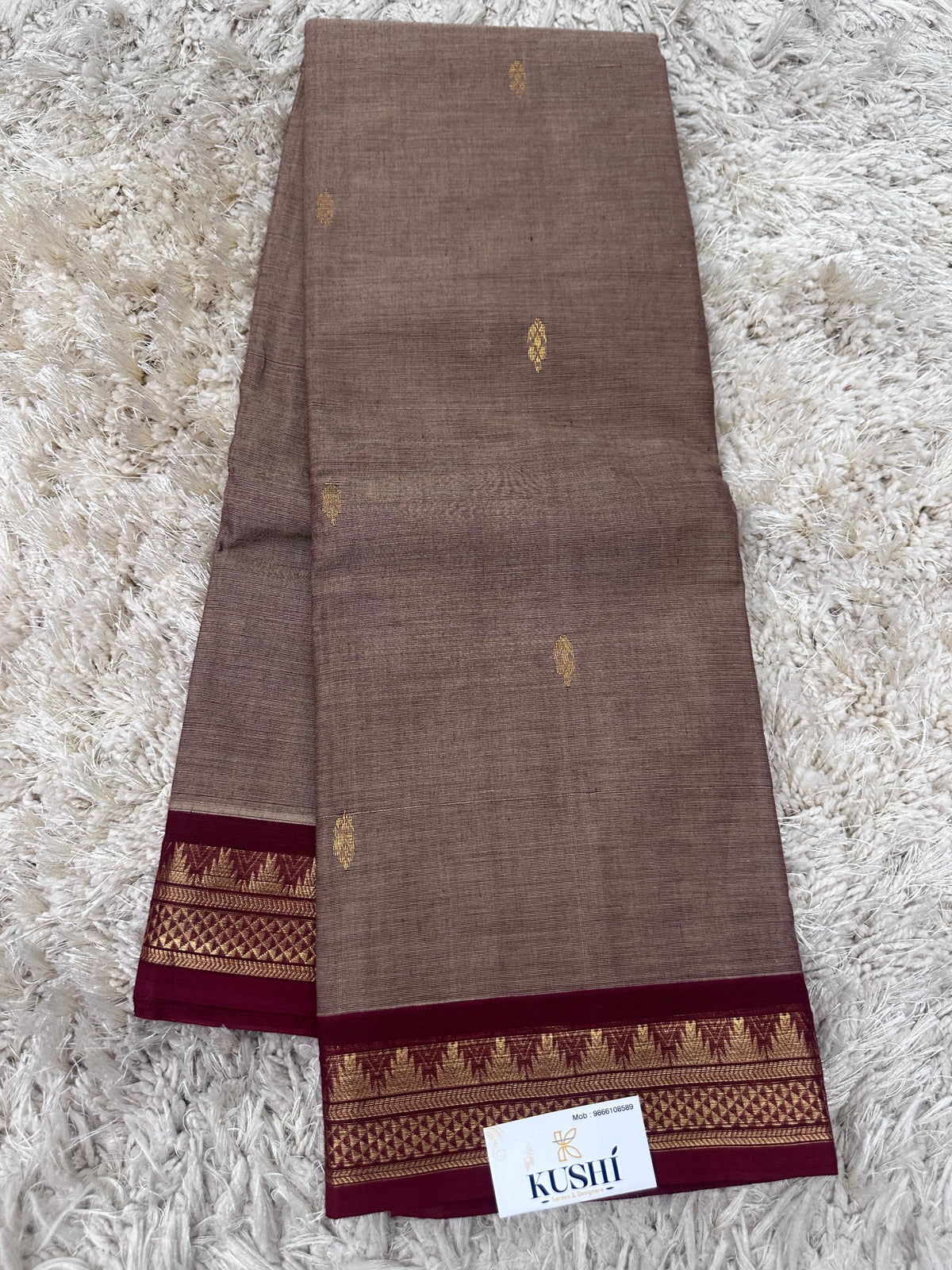 Kanchi Cotton Sarees with Heavy Pallu
