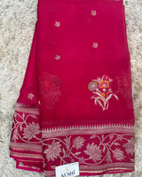 Manipuri  silk Kota with Banarse border saree