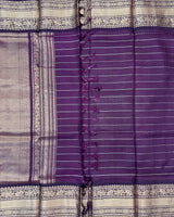 Green Checks Venkatgiri Pattu Saree
