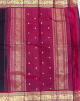 Brown Vintage Kanjivaram Pattu Saree