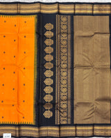 Gadwal Pattu Traditional Kanchi Border Sarees