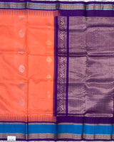 Venkatagiri Pattu Saree with Gap Border