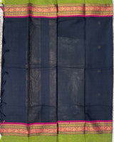 Kanchi Cotton Sarees with Heavy Pallu