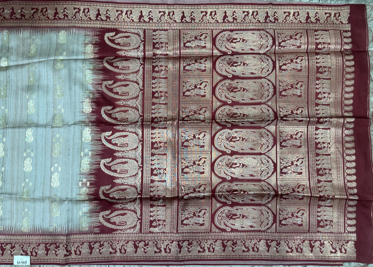 Tussure Weaving Fancy Saree