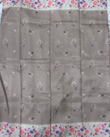 Fancy Soft Tussure Saree with Floral Border Saree