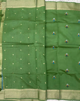 Munga Fancy Saree with Patola Pallu