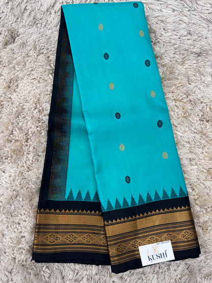 Gadwal Pattu Traditional Kanchi Border Sarees