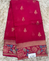Manipuri silk Kota with banarase border saree