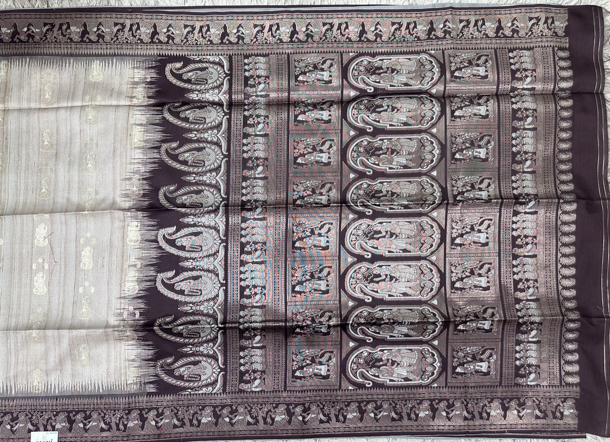 Tussure Weaving Fancy Saree