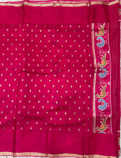 Munga Tussure Fancy Saree