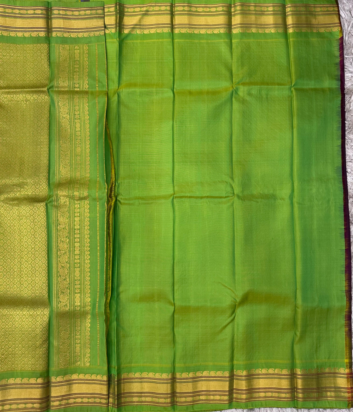 Gadwal Pattu Traditional Kanchi Border Sarees