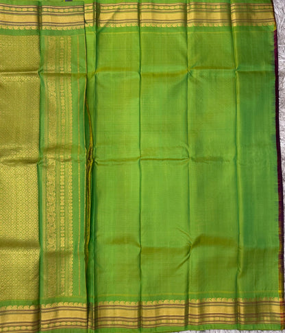 Gadwal Pattu Traditional Kanchi Border Sarees