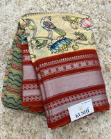 Mangalgiri digital print sarees