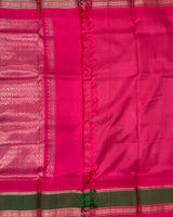 Venkatagiri Pattu Saree with Gap Border