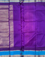 Venkatagiri Pattu Saree with Gap Border