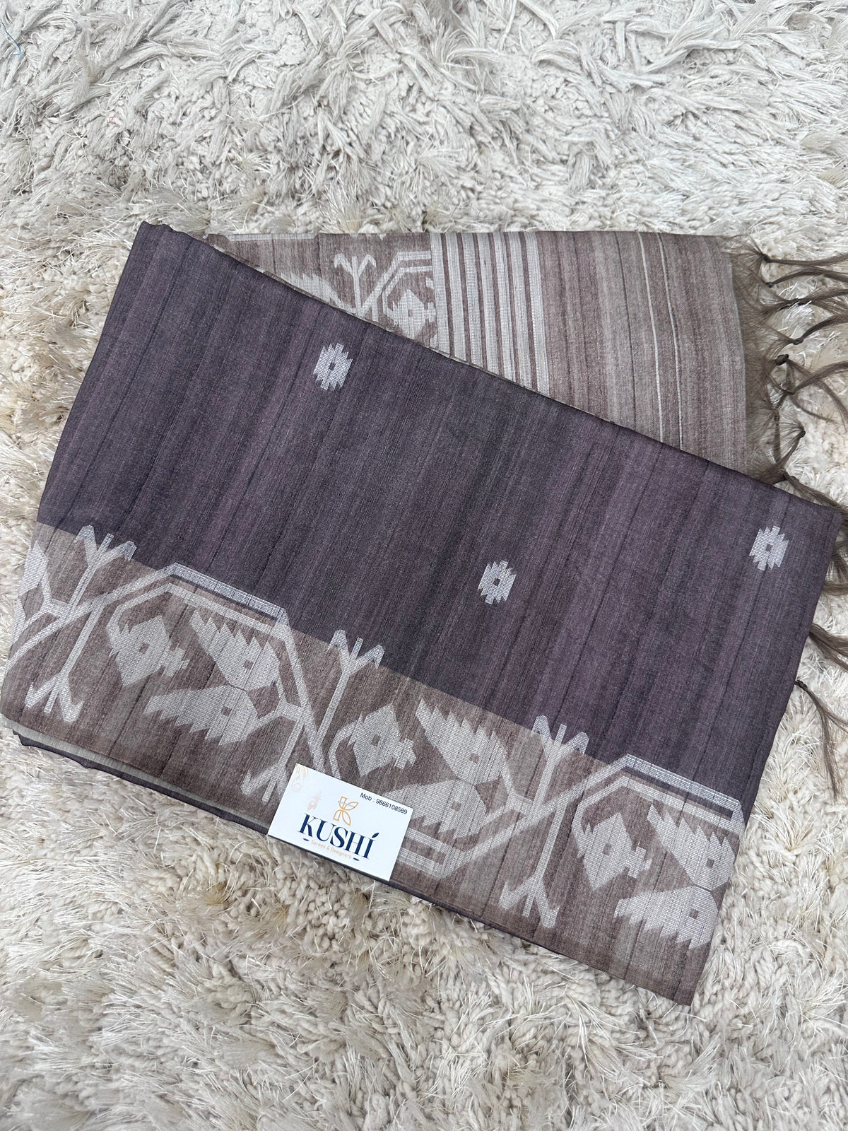 Jamdani Tussure Fancy Saree