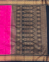 Ilkal Pattu with Traditional Border Saree