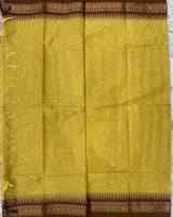 Kanchi Cotton Sarees with Heavy Pallu