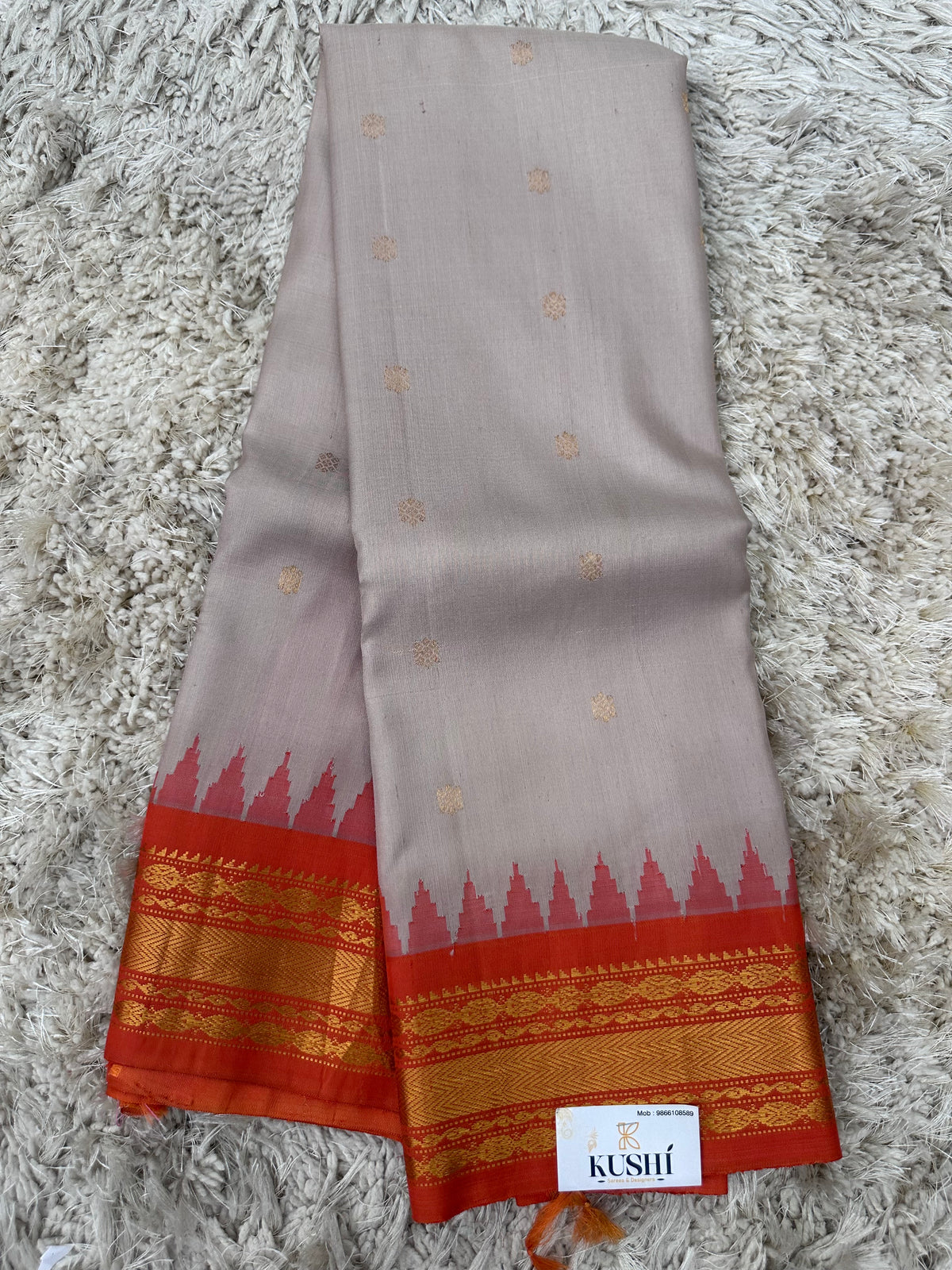 Gadwal Pattu Traditional Kanchi Border Sarees