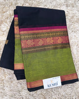 Kanchi Cotton Sarees with Heavy Pallu