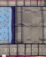 Gadwal Pattu with Big Kanchi Border Saree
