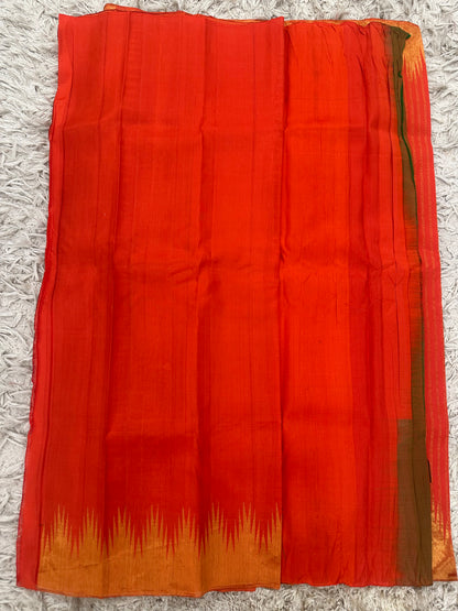Gadwal pattu temple border saree