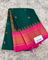 Gadwal Pattu Traditional Kanchi Border Sarees