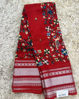 Mangalgiri digital print sarees