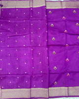 Munga Fancy Saree with Patola Pallu