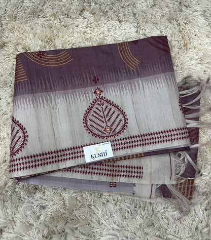 Fancy tussure weaving sarees