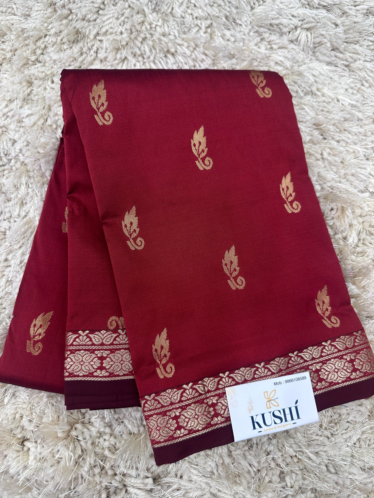 Semi silk with small border sarees