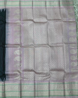 Gadwal Pattu with Big Kanchi Border Saree