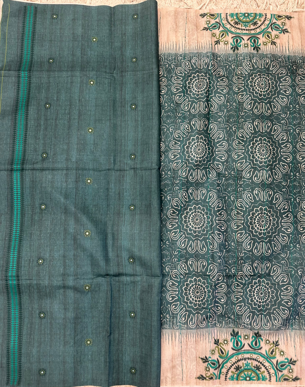Fancy tussure weaving sarees