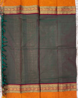 Kanchi Cotton Sarees with Heavy Pallu