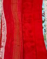 Mangalgiri digital print sarees