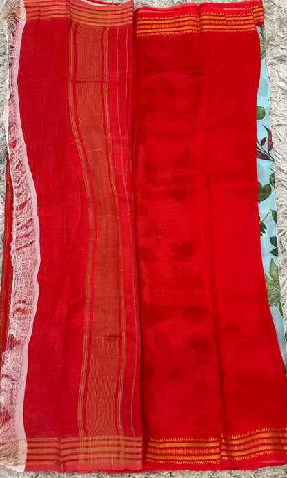 Mangalgiri digital print sarees