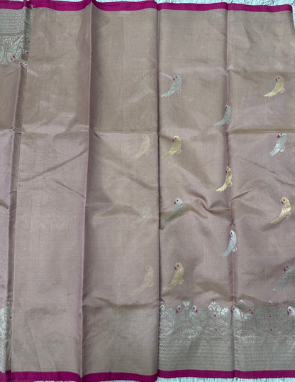 Chanderi Tissue Pattu Saree