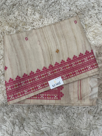 Fancy tussure weaving sarees