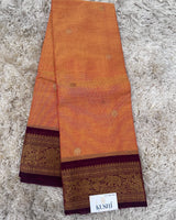 Kanchi Cotton Sarees with Heavy Pallu