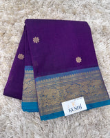 Kanchi Cotton Sarees with Heavy Pallu