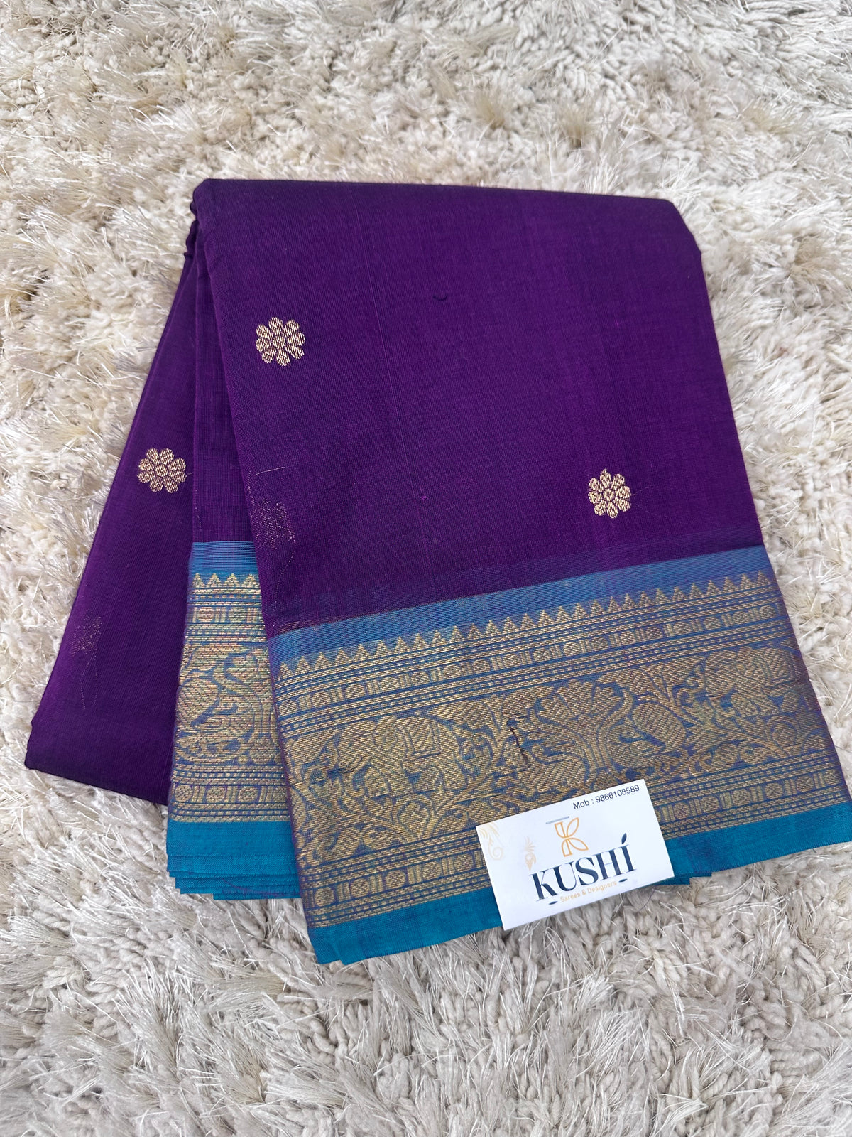 Kanchi Cotton Sarees with Heavy Pallu